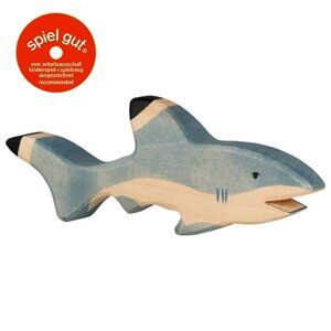 NWT Holztiger Wooden Toys Shark